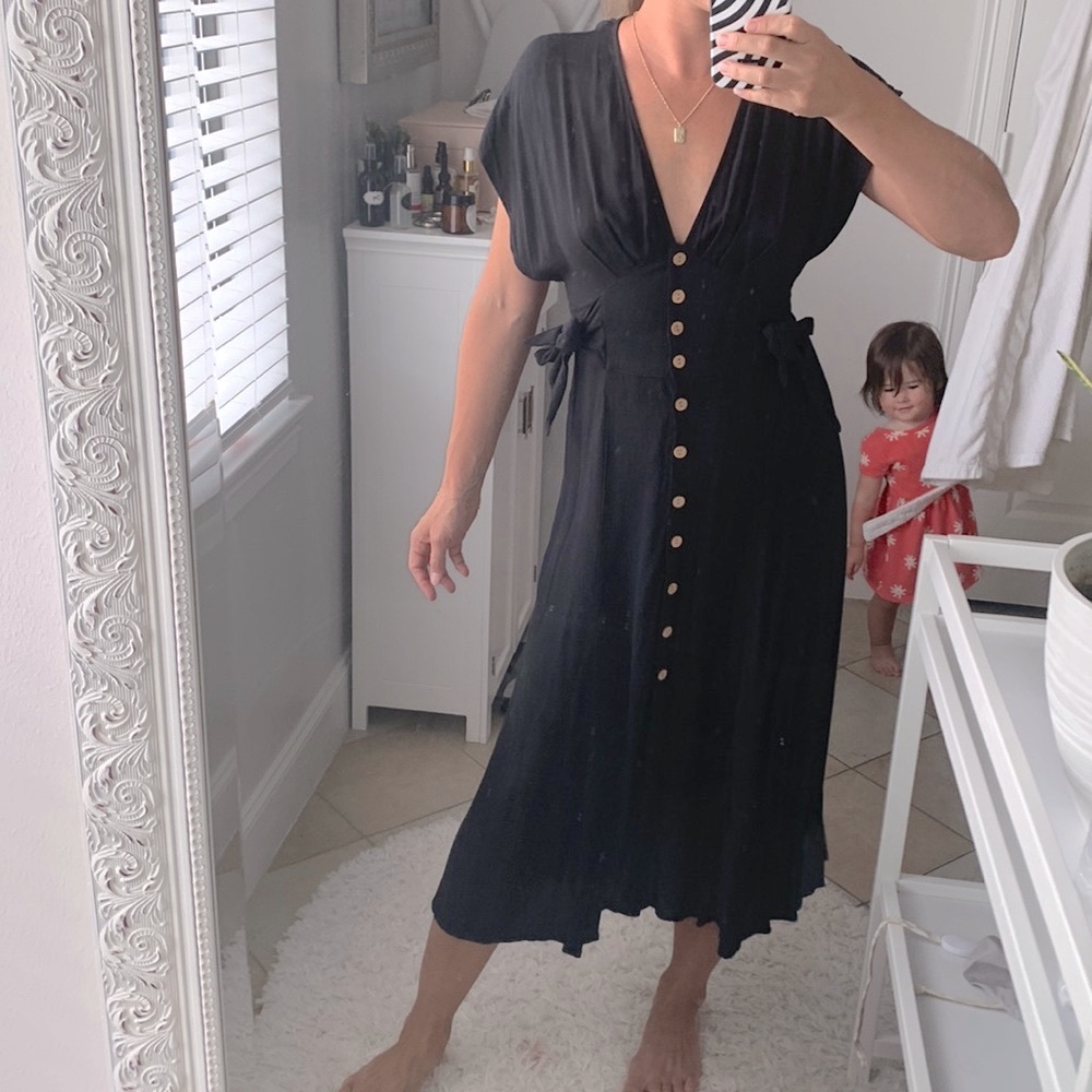 Flutter Sleeve Sundress NWT